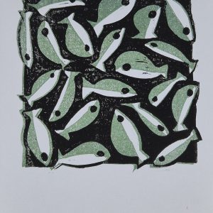 Fishpond Greengray & white